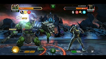 Hulk ragnorak vs starburst-variant MCOC