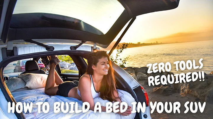 EASIEST DIY SUV BED: NO TOOLS, 1 HOUR, SUPER CHEAP+ DIY Bug Screens!