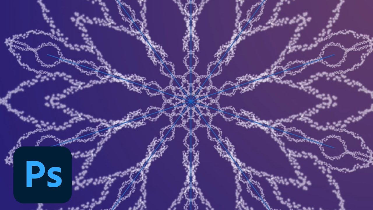 Create Mandalas With Photoshop S Symmetry Option Youtube