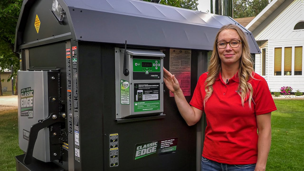 Classic Edge HDX Outdoor Wood Furnace | Central Boiler Commercial - YouTube