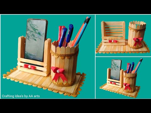 Popsicle Stick Crafts | Ice Cream Stick Craft Ideas | Best Out Of Waste Ice Cream Sticks