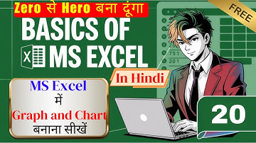 Charts & Graphs in Excel Explained | MS Excel Full Tutorial in Hindi | Excel Chart Kaise Banaye