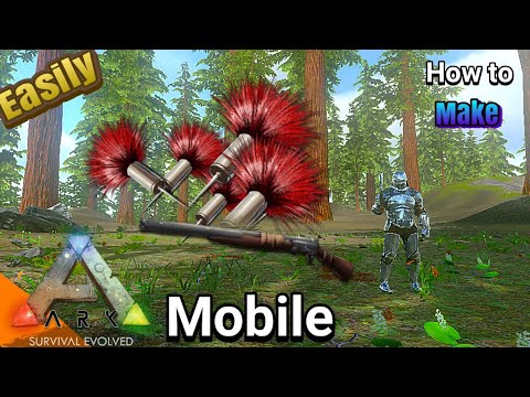 How to Make Tranquilizer Dart in Ark Mobile (Step by Step) | Torpidity-Increasing Ammunition in ARK YouTube