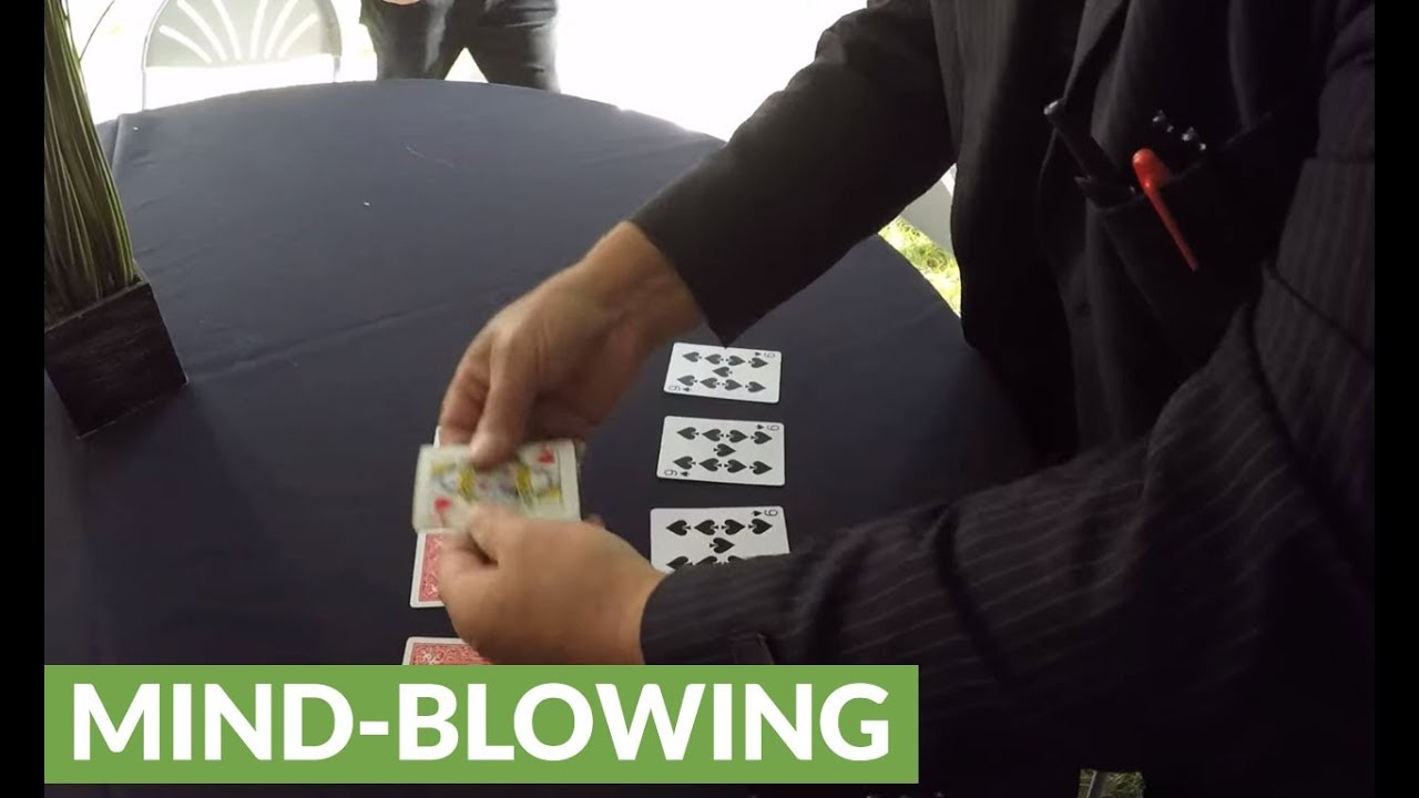 World famous magician's card trick will blow your mind