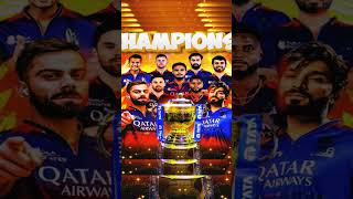 Rcb champions 🏆💯💯