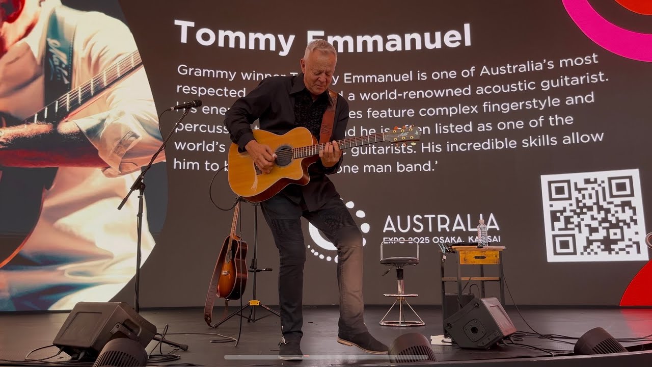 【4K】Tommy Emmanuel Live @Expo 2025 Osaka 