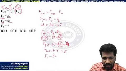 GATE 2023 | General Aptitude | Paper Analysis | Answer Key | Computer Science | Christy Varghese