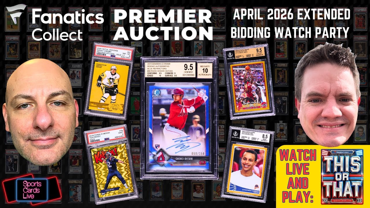 $10M Night! + Lots of GOLD! + Shohei Logomen! | Apr 2026 Premier Auction