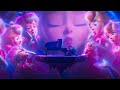 Bowser's Peaches Song but only says "Peach/(es)"