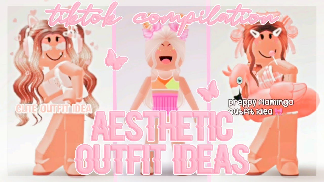 AESTHETIC Roblox Outfit Ideas *TikTok Compilation* 