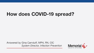 Quick COVID-19 FAQs with Gina Carnduff