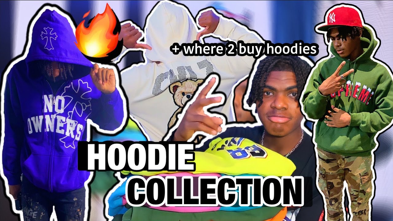 MY HOODIE/SWEATSHIRT COLLECTION + BEST PLACES TO BUY HOODIES 🔥