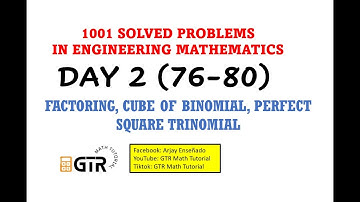 1001 SOLVED PROBLEMS IN ENGINEERING MATHEMATICS | Day 2 (76-80)