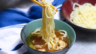 Homemade Tsukemen (Japanese Dipping Ramen Noodles)