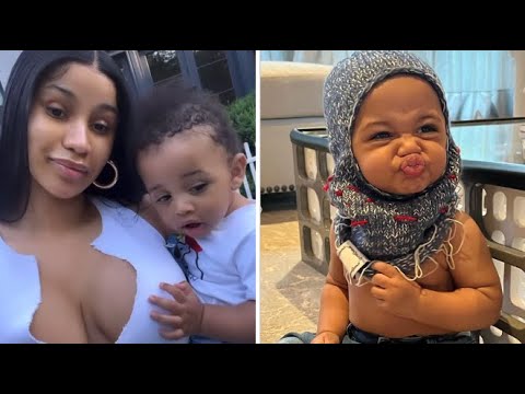 Cardi B & Offset Celebrates 'Happy 10-months' Of Her Son Wave!❤️ Growing So Fast