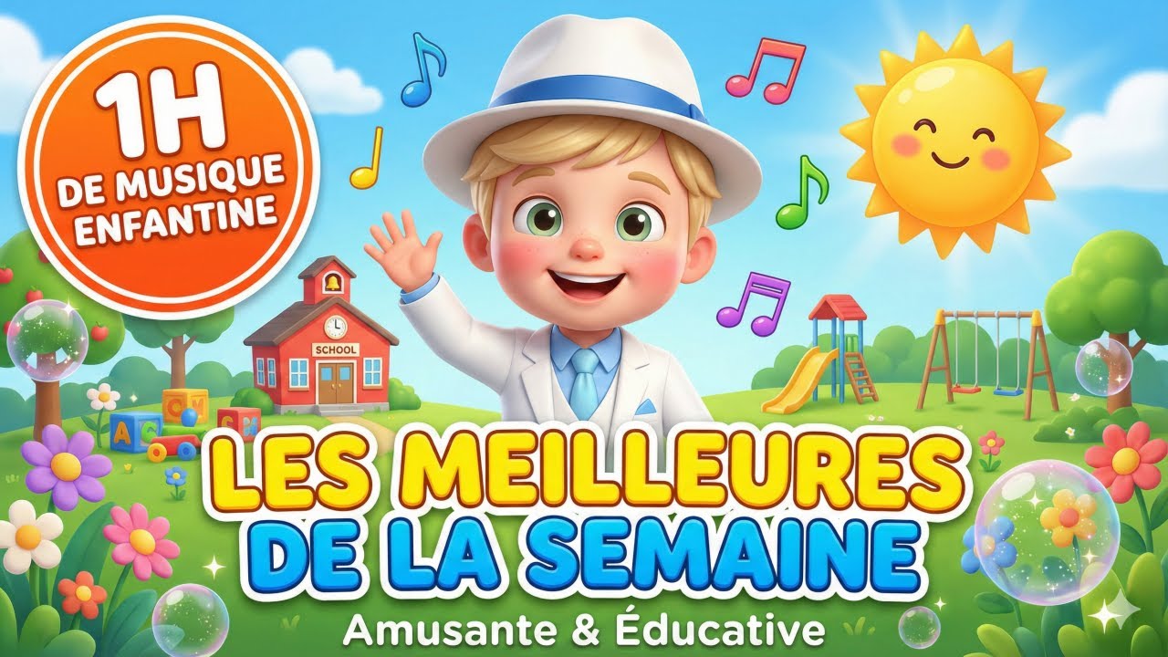 1 HEURE DE CHANSONS ENFANT 🎶 LES MEILLEURES MUSIQUES POUR ENFANTS COMPILATION