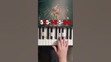 Cogwork Dancers Hollow Knight Silksong Piano Tutorial #shorts