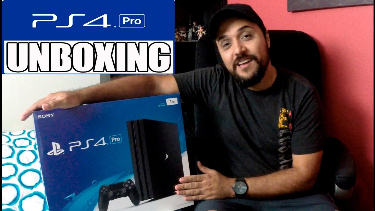 PLAYSTATION 4 PRO UNBOXING PS4 PRO [PT-BR] - YouTube