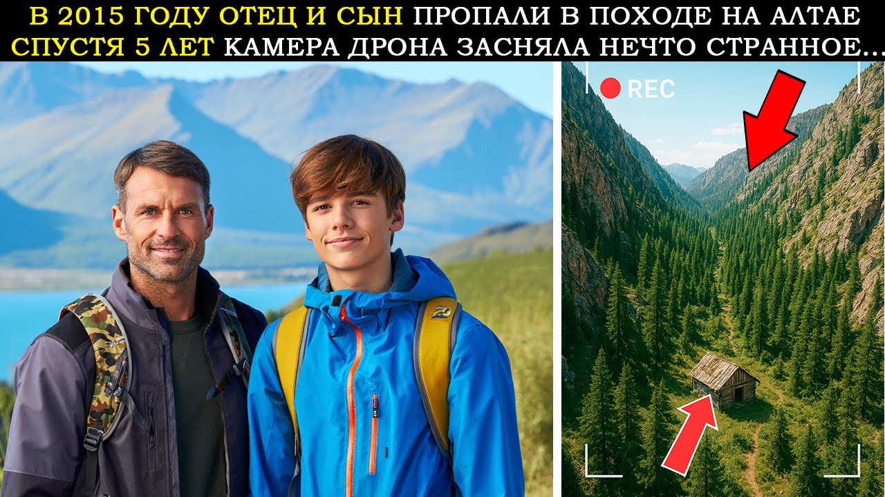 В 2015 году Отец и Сын Исчезли на Алтае, 5 Лет Спустя Дрон Заснял Нечто Невероятное…