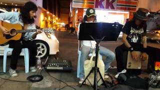 Temple of the King-The rock legend busker cover rainbow nice show