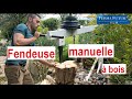 Fendeuse  bois manuelle  autonomie lowtech