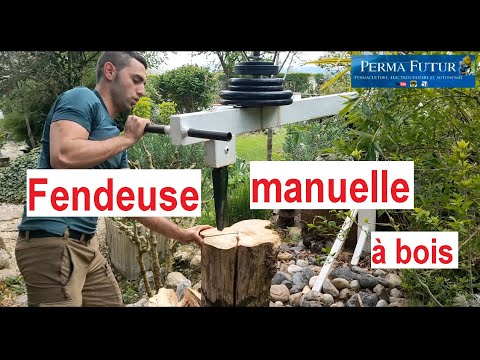 FENDEUSE à BOIS manuelle / AUTONOMIE Low-tech 