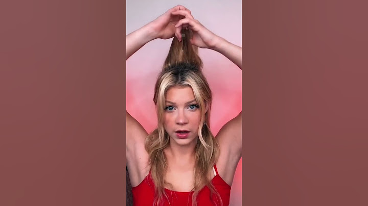 Cindy Lou Who hair tutorial ❤️ #hairtutorial  #cindylouwho #fyp #chris