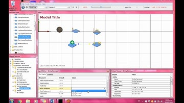 JaamSim Bloques Assign, Branch, Duplicate, Combine