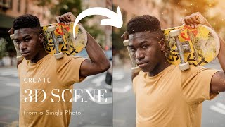 Photoshop Tutorial - Create 3D Scene from a Single Photo