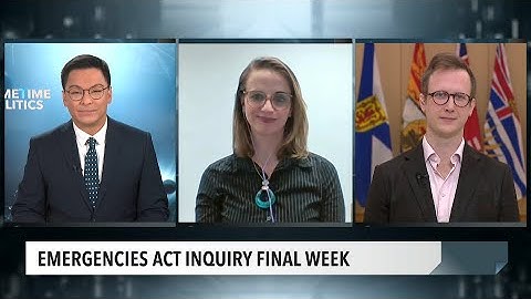 Journalists on CSIS officials and the emergency preparedness minister at the Emergencies Act inquiry