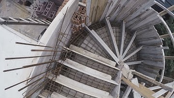 Building most beautiful spiral staircase part 4