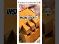 Wood Interlocking Trick 🔥 No Glue No Nails! #Shorts.