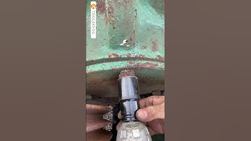 Remove rusted bolt