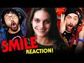 Smile 2022 movie reaction first time watching full movie review  breakdown  ending scene