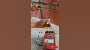 Insulation Taster // Megger