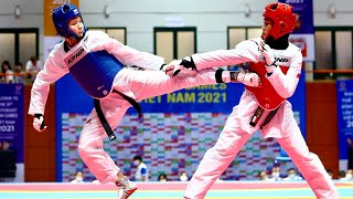 Đối thủ thảm bại, Bạc Thị Khiêm đoạt Vàng SEA Games hạng cân 67kg | Taekwonndo