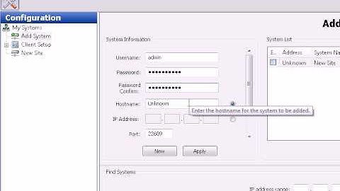 exacqVision Tutorial - Add a Server