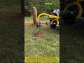 Amazing Tractor Post Hole Digger Drills Perfect Fence Holes in Seconds!