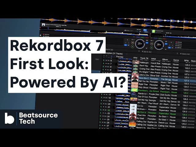 Rekordbox 7 First Look: Powered By AI? | Beatsource Tech class=