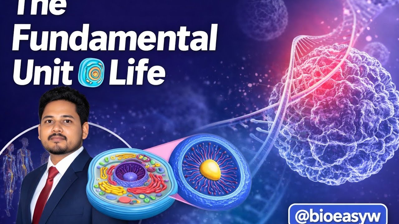 🔬 DISCOVERY OF CELL | CELL THEORY | FUNDAMENTAL UNIT OF LIFE 📘 Class 9/ ...