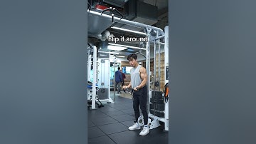 BEST WAY to do Cable Curls #bicepsworkout #biceps