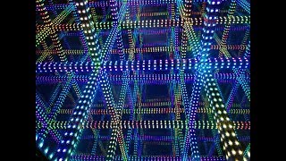 LEDice408 LED Hypercube by FabLabMuc