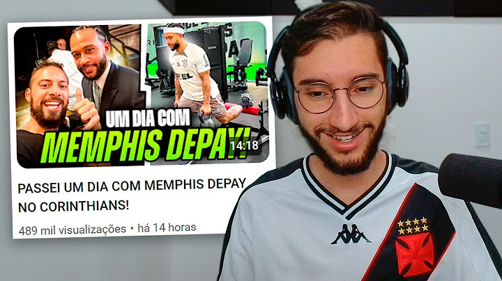 PASSEI UM DIA COM MEMPHIS DEPAY NO CORINTHIANS!