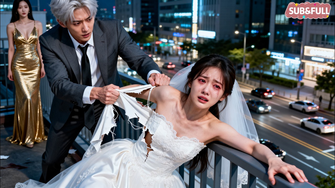 В день свадьбы муж бросил меня ради возлюбленной, даже толкнул меня с крыши, чтобы угодить ей!