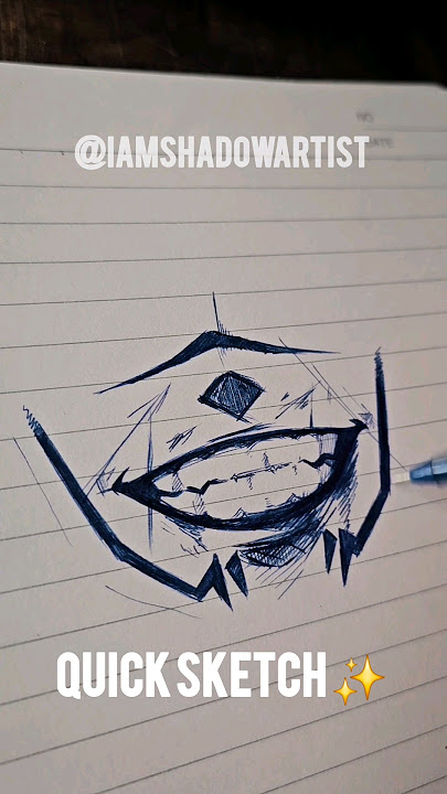 Quick Sketch 👀 ✨️ #anime #howtodraw #animedrawing
