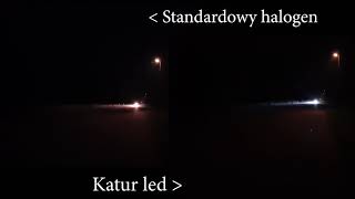 Halogen Vs Katur Led H4 China 40-50Kmh