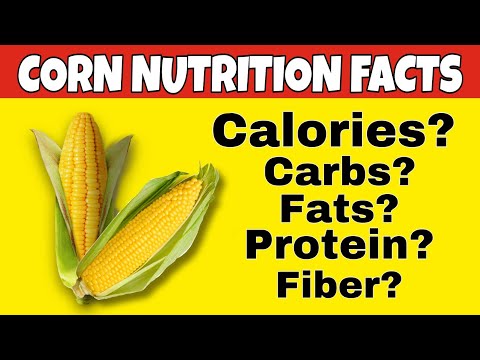 Video: Calorie Content Of Corn - Boiled And Canned