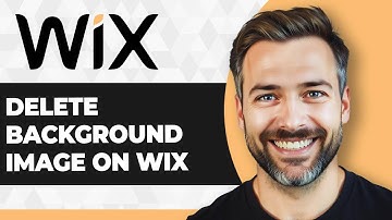 How to Delete Background Image on Wix (Step By Step) (2025 Guide)