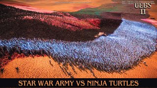 Star War Army Vs Ninja Turtles | Ultimate Epic Battle Simulator 2 | UEBS 2