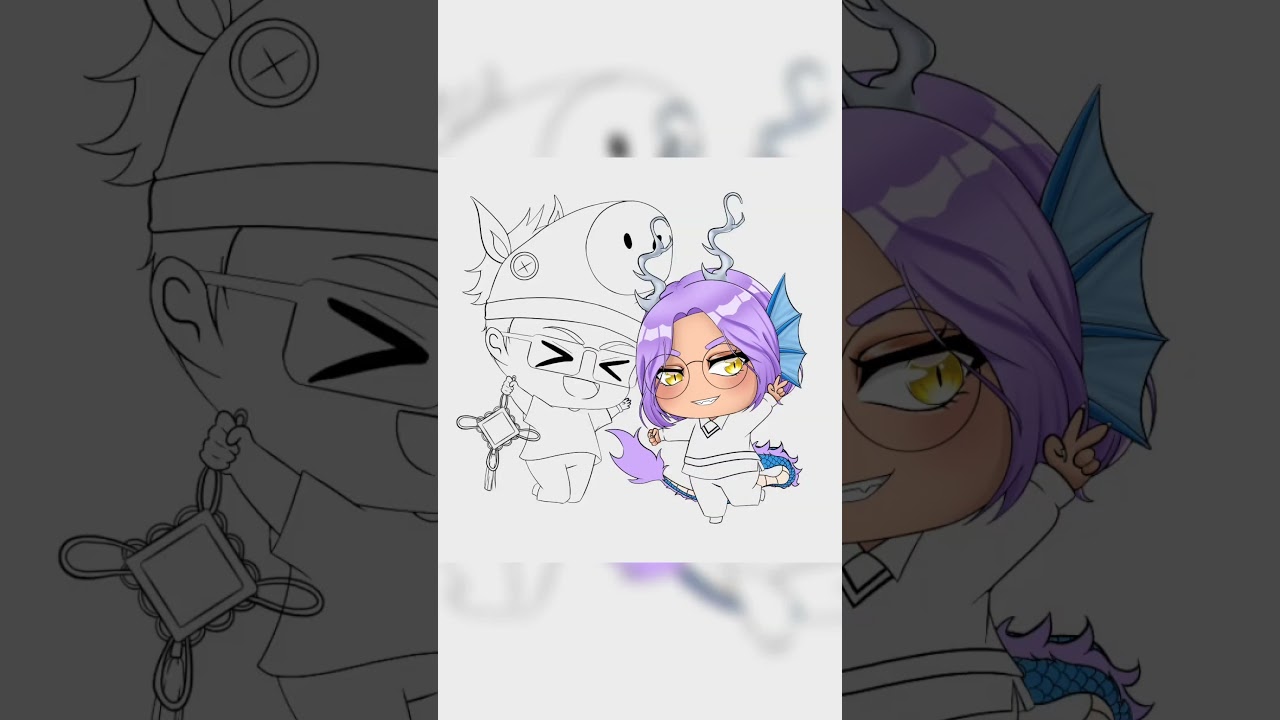 龙马精神 #shorts #speedpaint | MYViki